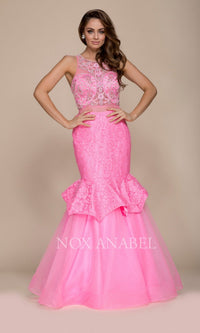 Blossom Unique Mermaid Prom Dress With Beaded Bodice