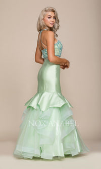  Mermaid Prom Dress In Pistachio Green