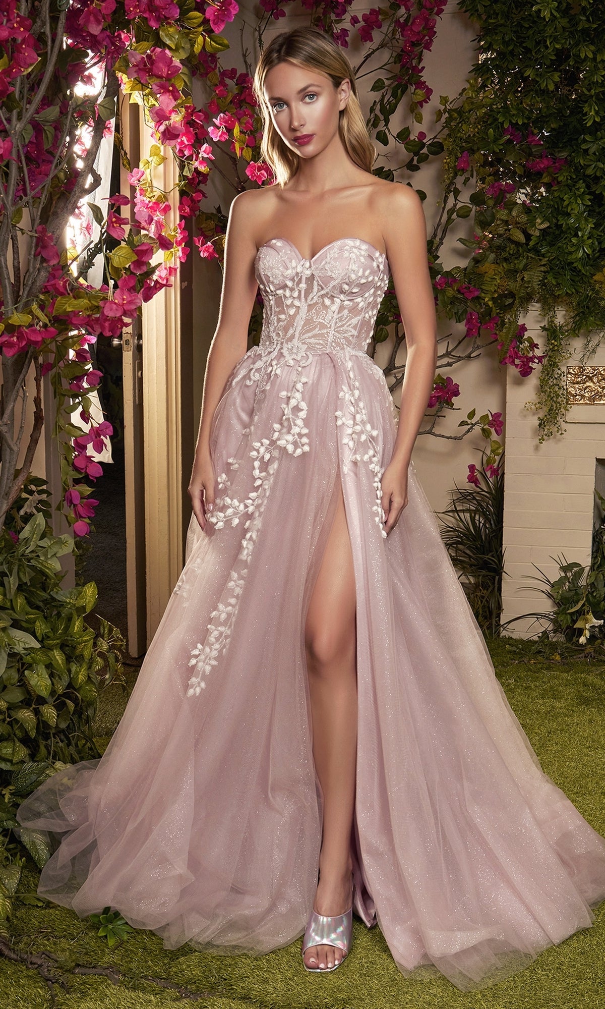 Mauve Andrea & Leo Long Formal Dress A1029