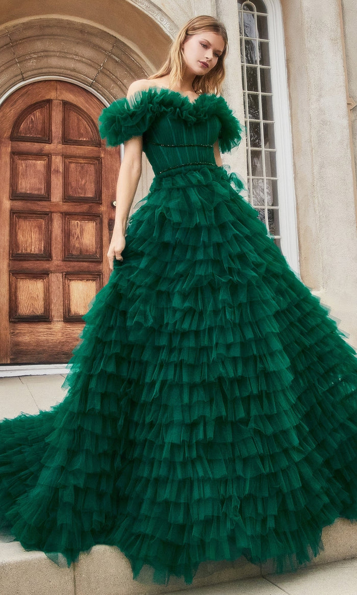 Emerald Andrea & Leo Long Formal Dress A1032