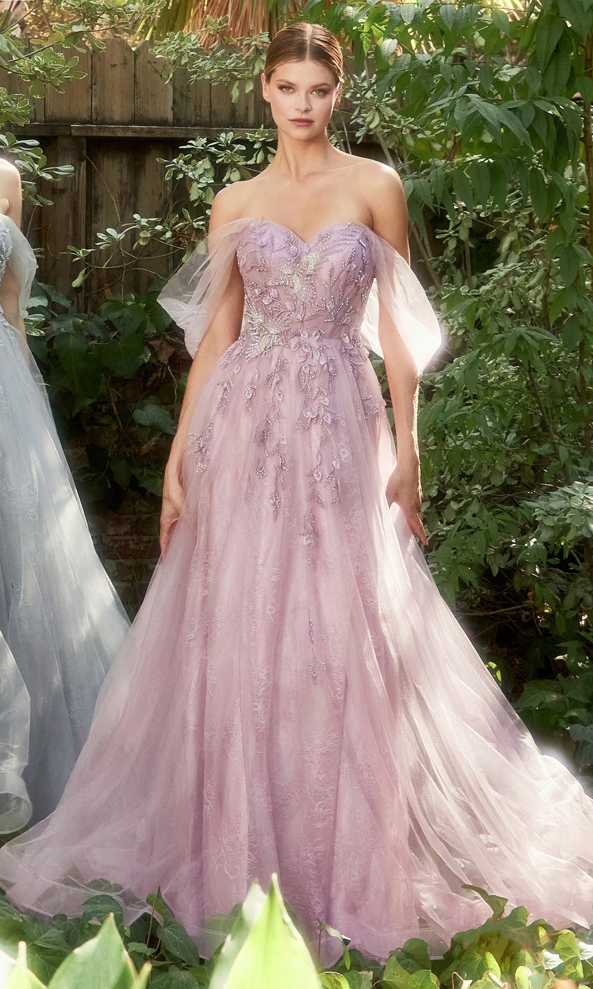 Dusty Lavender Andrea & Leo Long Formal Dress A1149