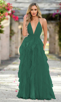 Emerald Formal Long Dress Alances By Velvi