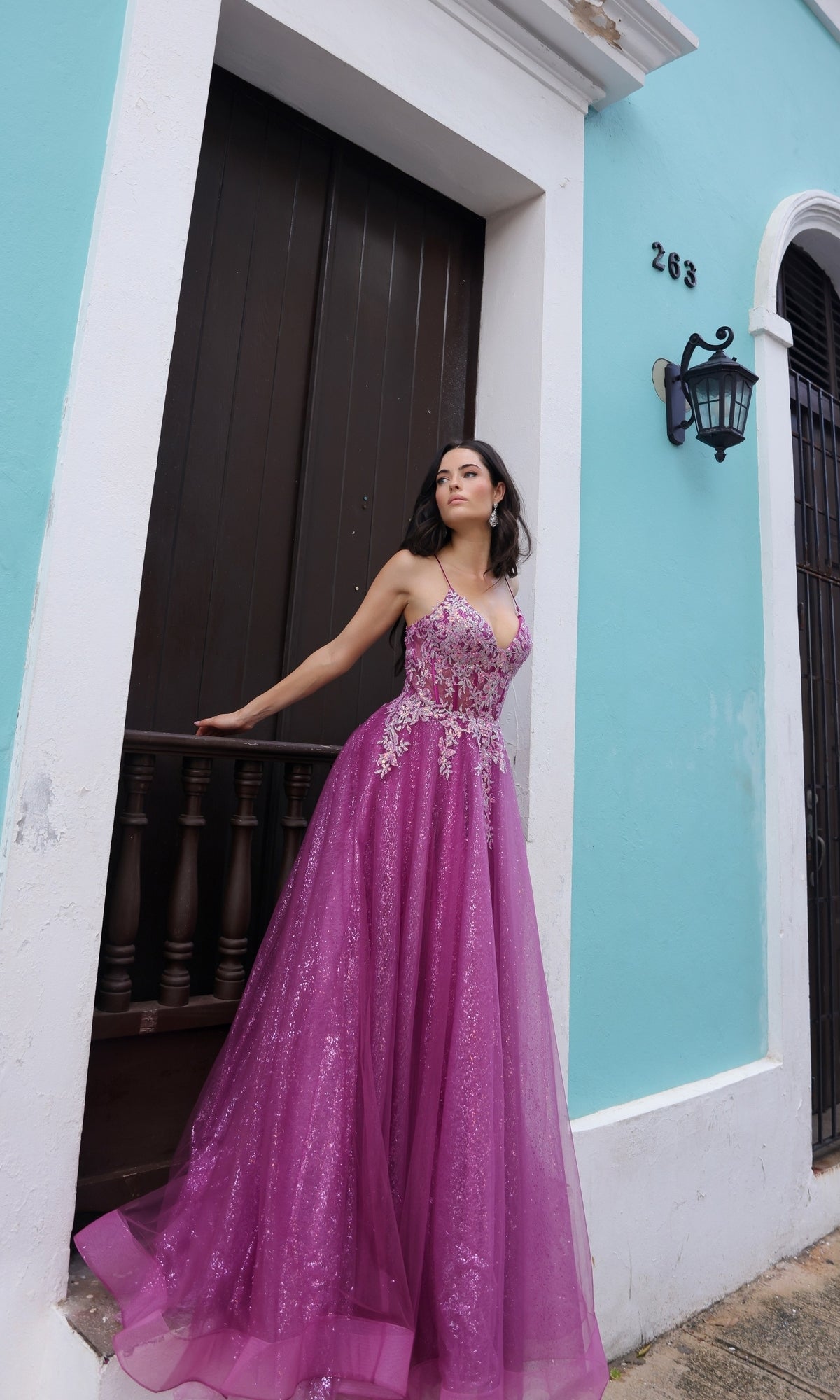Formal Long Dress C1407 By Nox Anabel Magenta / 0 Formal Long Dress C1407 By Nox Anabel Magenta / 0