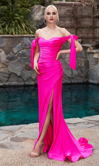 Fuchsia Long Formal Dress CD943 by Ladivine