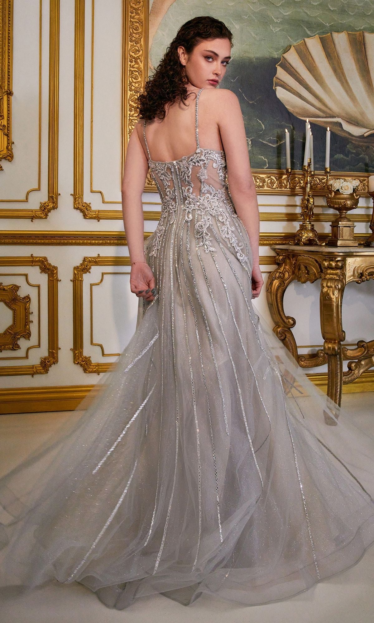 Ladivine Dress CD994, Formal Evening Gown