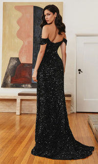 Black Long Formal Dress CL03 by Ladivine