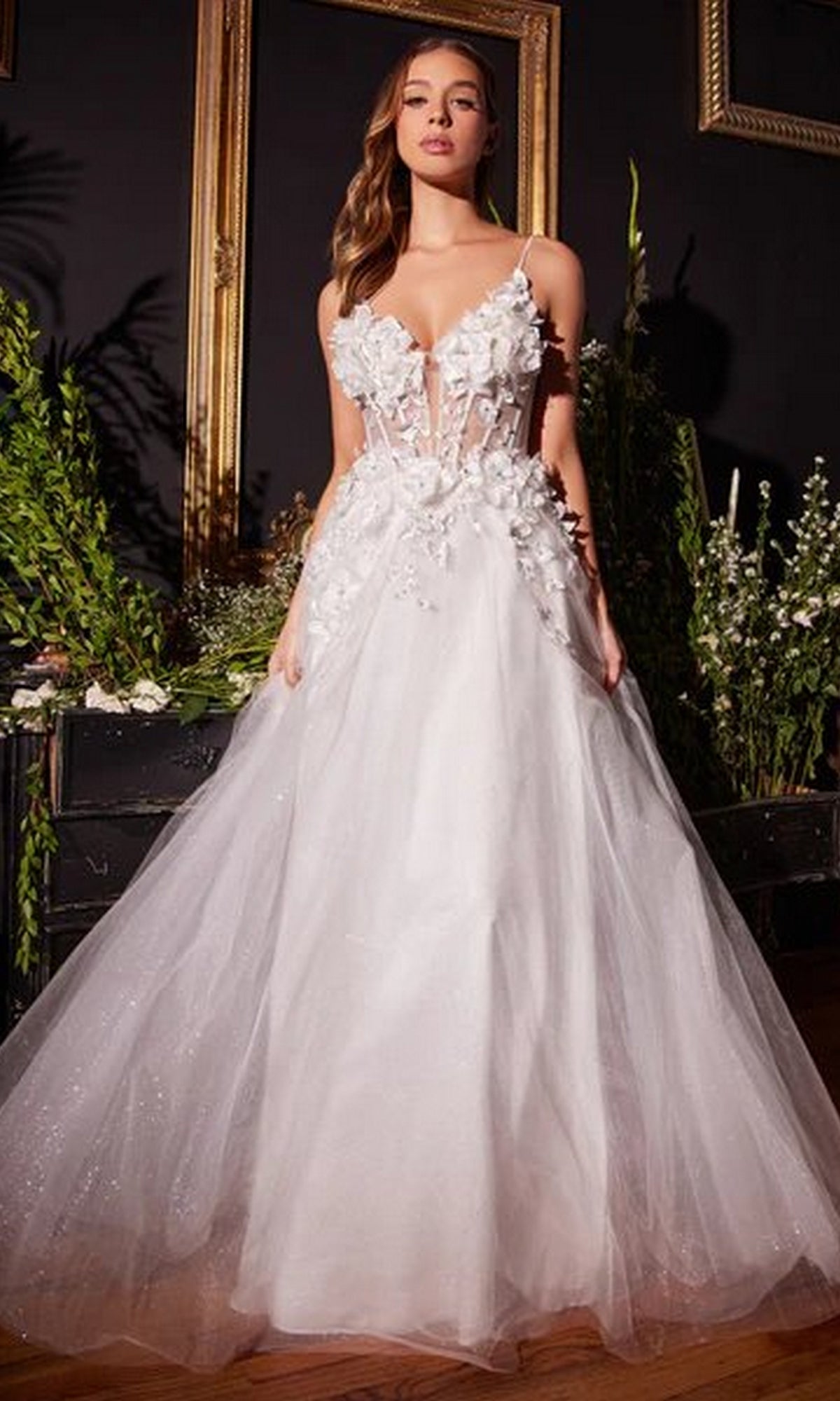Ladivine Dress CM321W, Formal Evening Gown