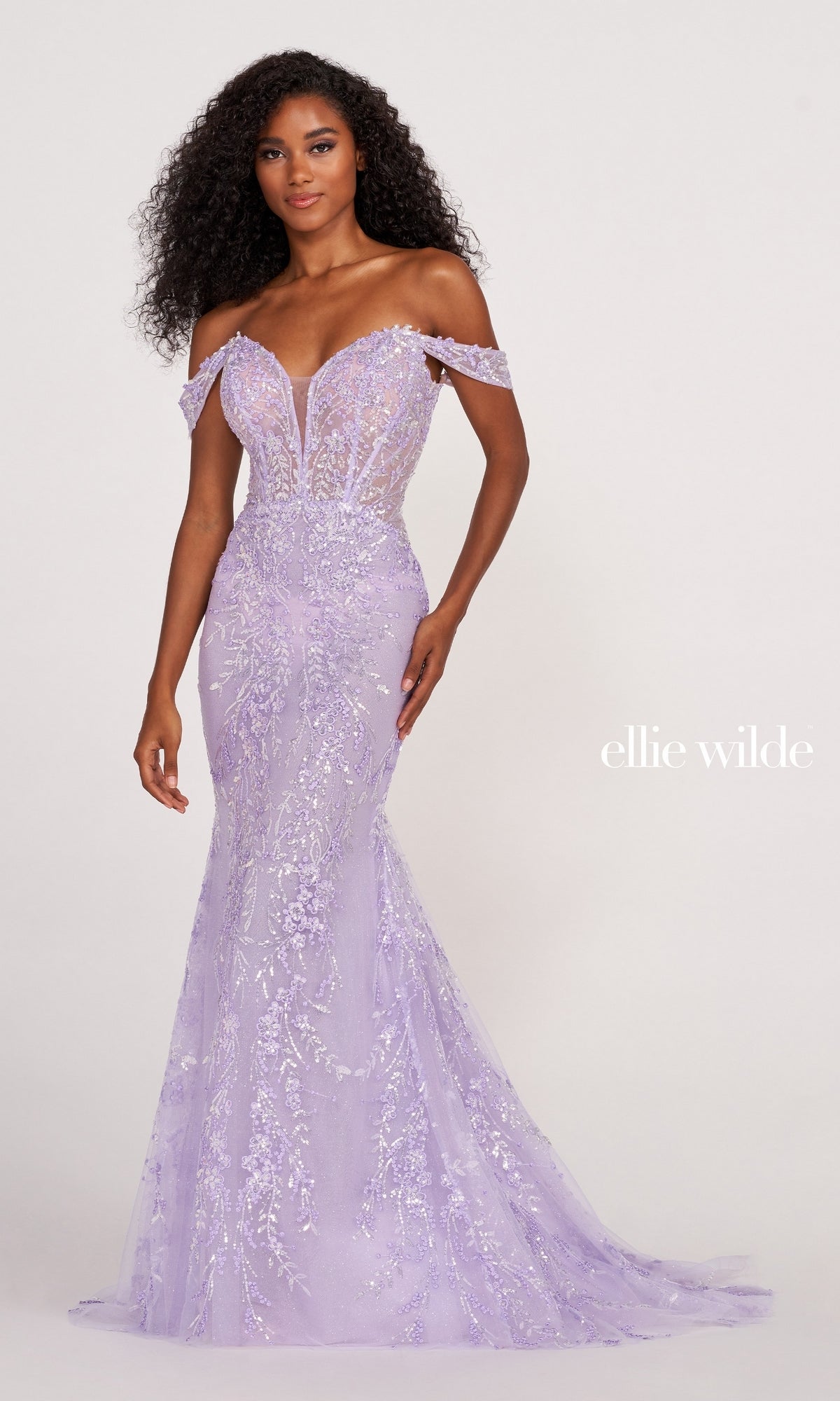 off the shoulder embroidered prom dress Off-the-Shoulder Long Beaded Prom Dress with Wrap Silver/Nude / 16