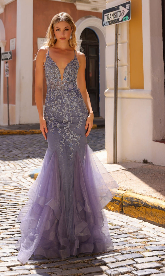 Lapis Blue Formal Long Dress G1368 By Nox Anabel