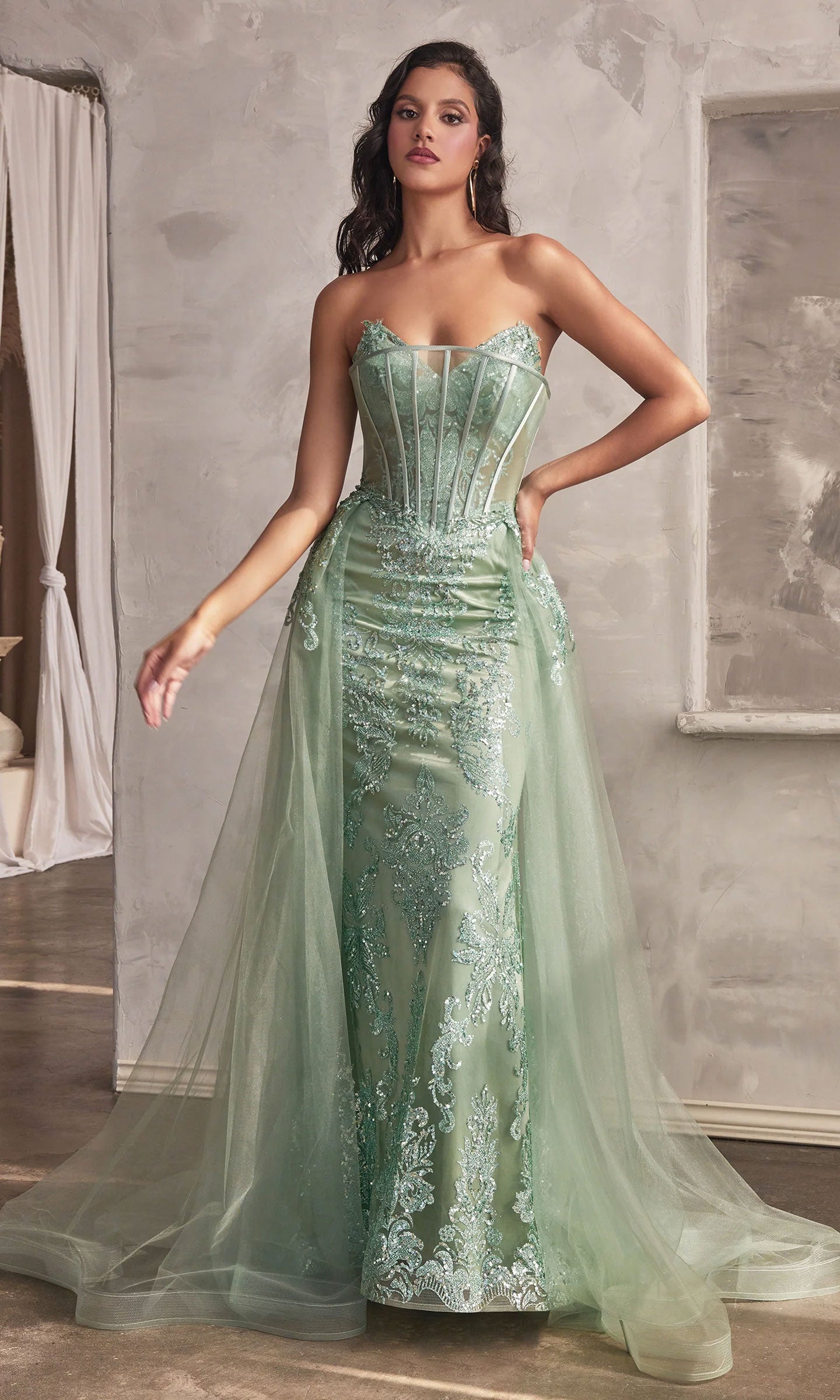 Long Formal Dress J858 by Ladivine