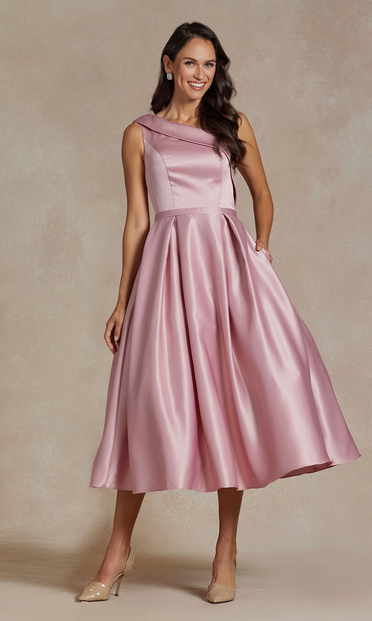Dusty Rose Short Dress For Homecoming JE931A