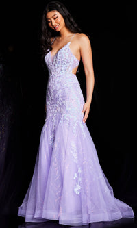 Lilac Formal Long Dress JVN37487 By JVN by Jovani
