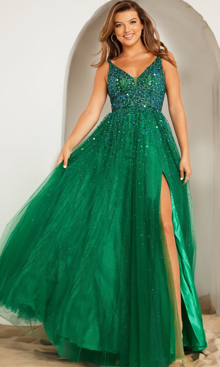 Emerald Formal Long Dress JVN38437 By JVN by Jovani