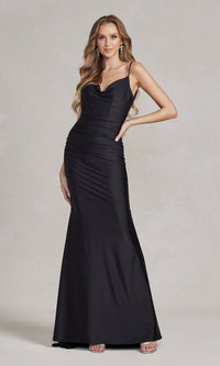  Affordable Simple Long Formal Dress K490