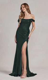 Emerald Long Formal Dress R1203