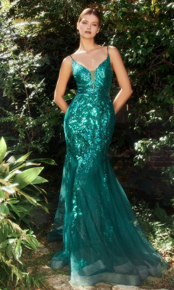 Emerald Andrea & Leo Long Formal Dress A1118