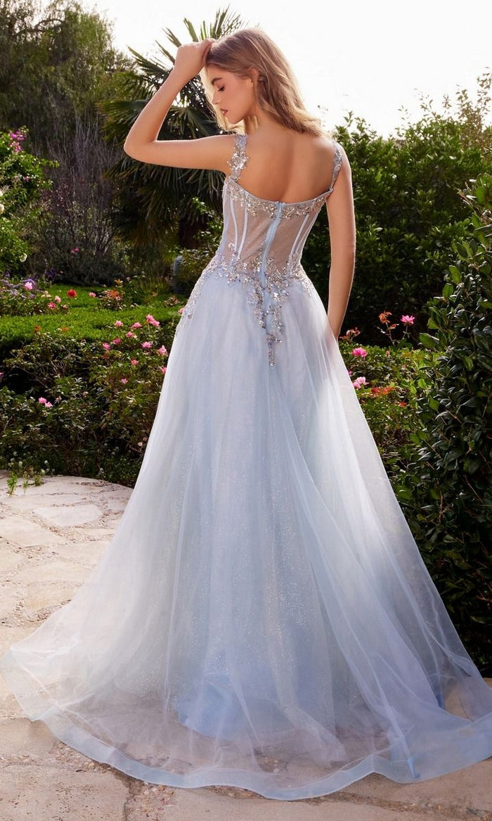 Dusty Blue Formal Long Dress A1258 By Andrea and Leo