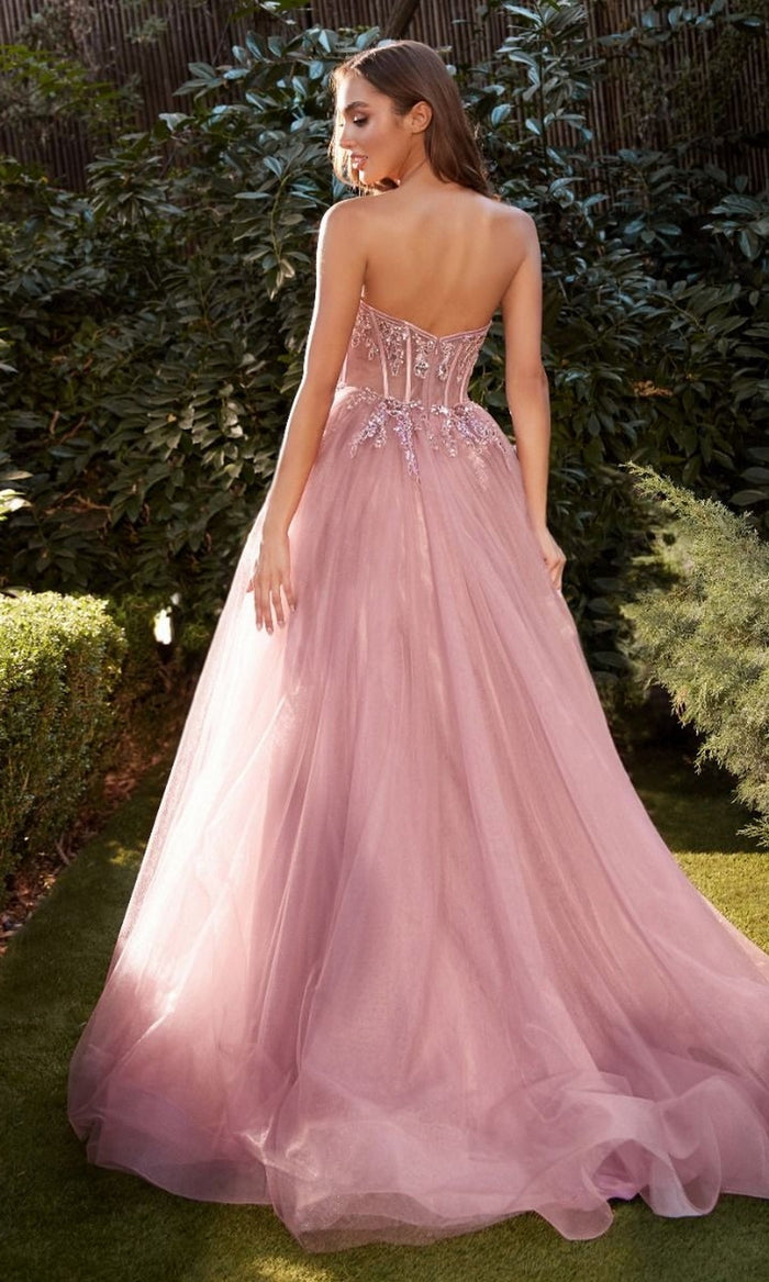  Rose Pink Long Formal Dress A1267 by Andrea & Leo