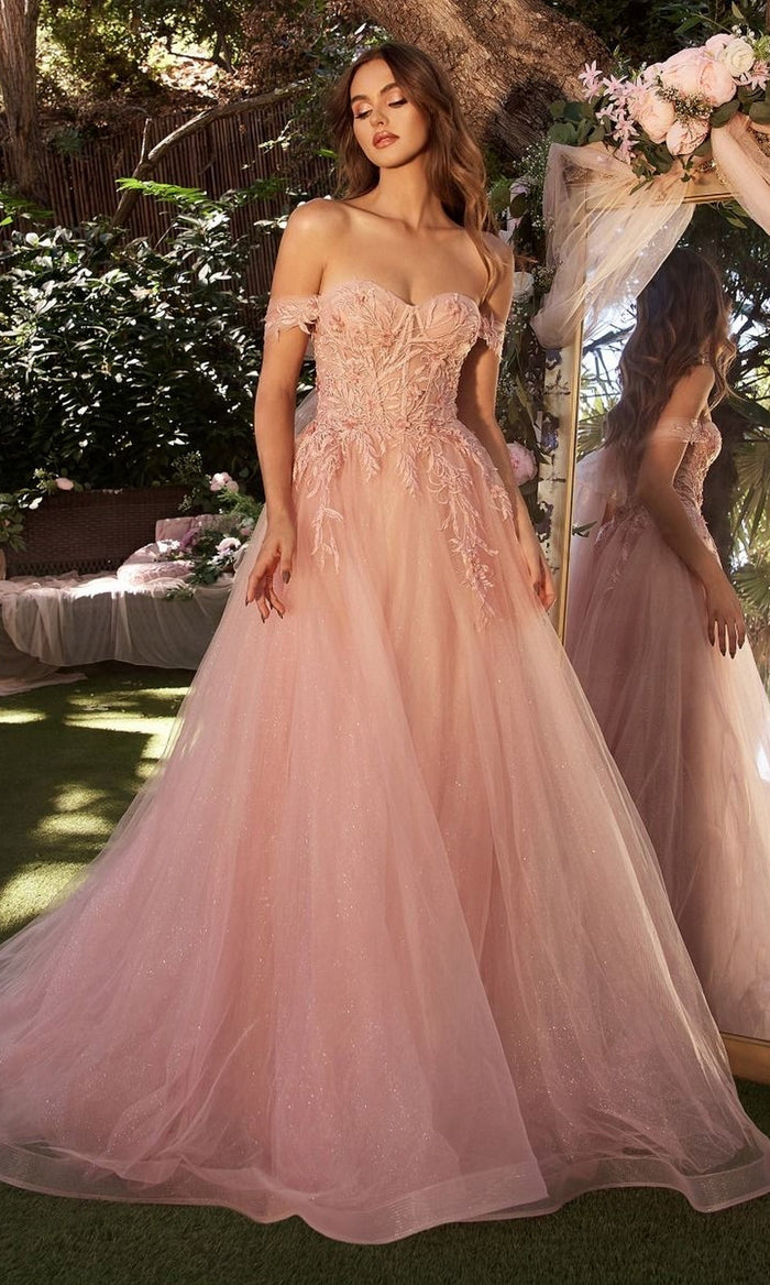 Dusty Rose Formal Long Dress A1322 By Andrea and Leo