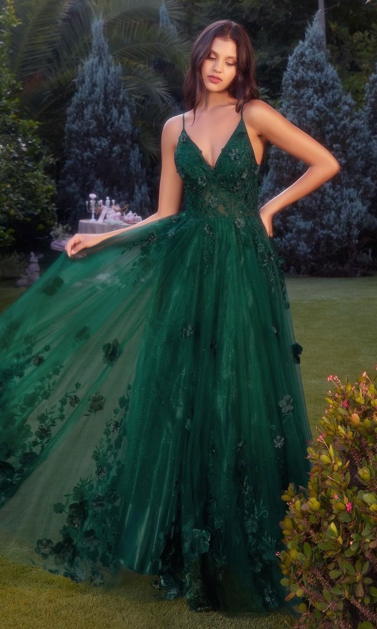 Emerald Formal Long Dress A1326 By Andrea and Leo