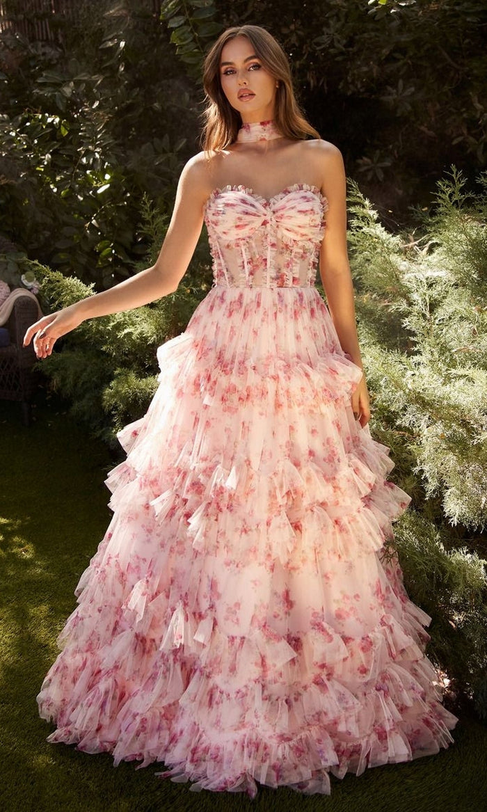 Blush Formal Long Dress A1334 By Andrea and Leo