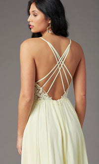  PromGirl Long Formal Prom Dress with Embroidery