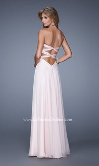  Long Strapless Formal Dress by La Femme