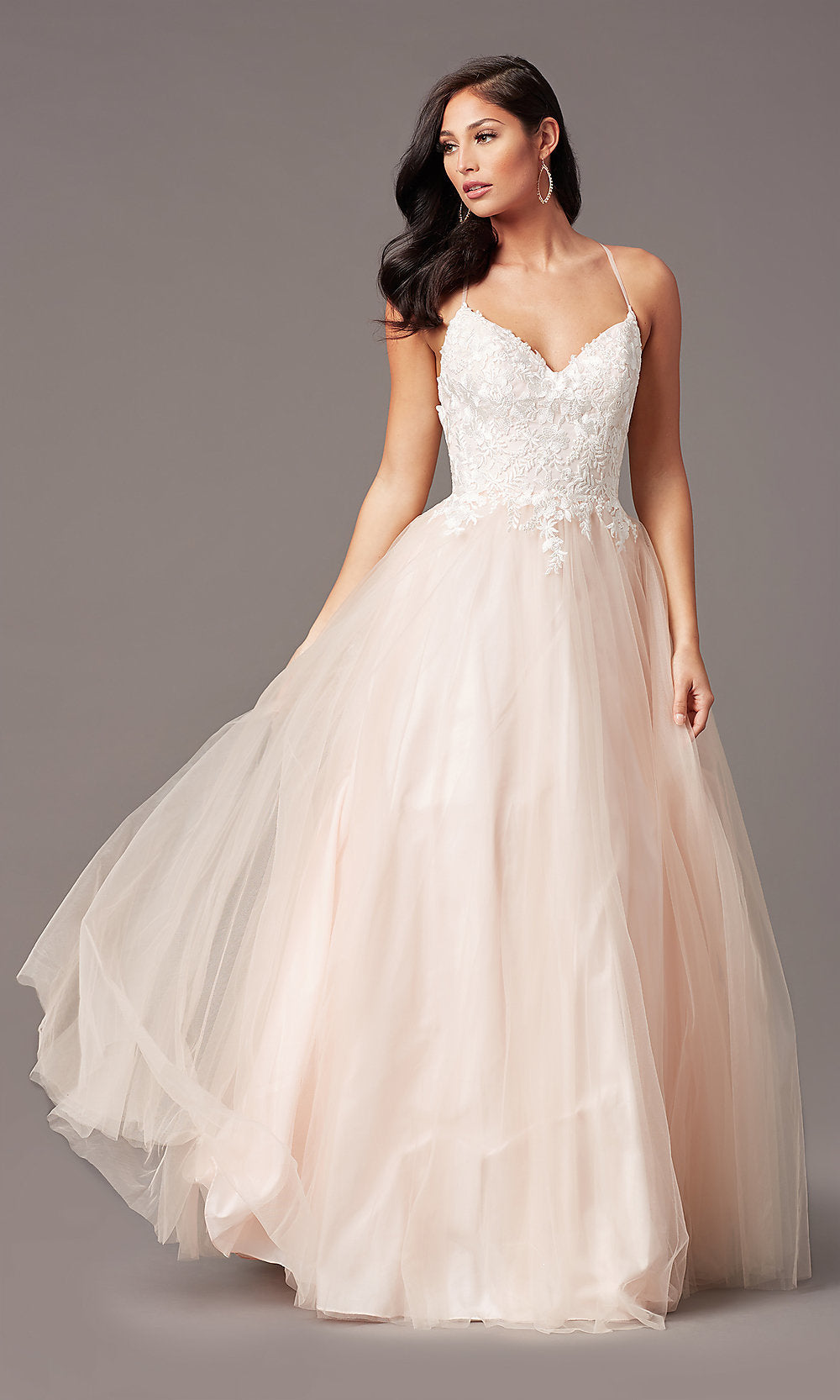  Ball-Gown-Style Long Formal Prom Dress by PromGirl