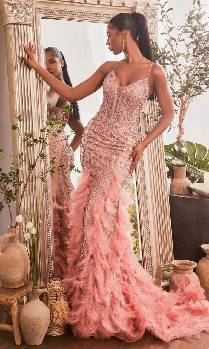 Rose Formal Long Dress CC1608 By Ladivine