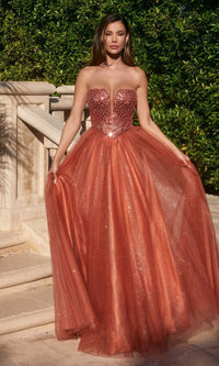 Sienna Long Formal Dress CD0217 by Ladivine
