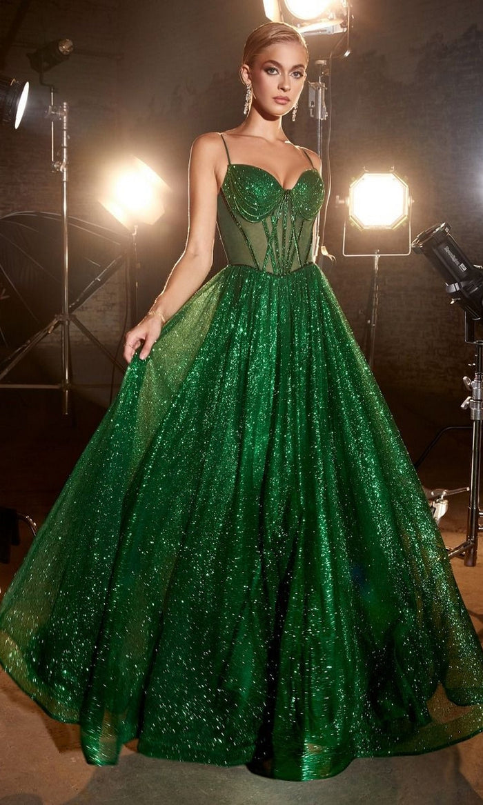Emerald Formal Long Dress CD832 By Ladivine