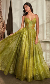 Greenery Formal Long Dress CD832 By Ladivine