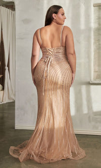  Formal Long Dress CD845C By Ladivine