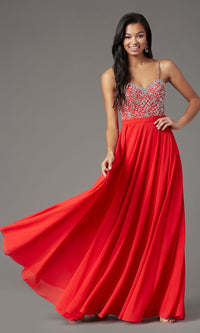  Strapless Long Formal Prom Dress by PromGirl