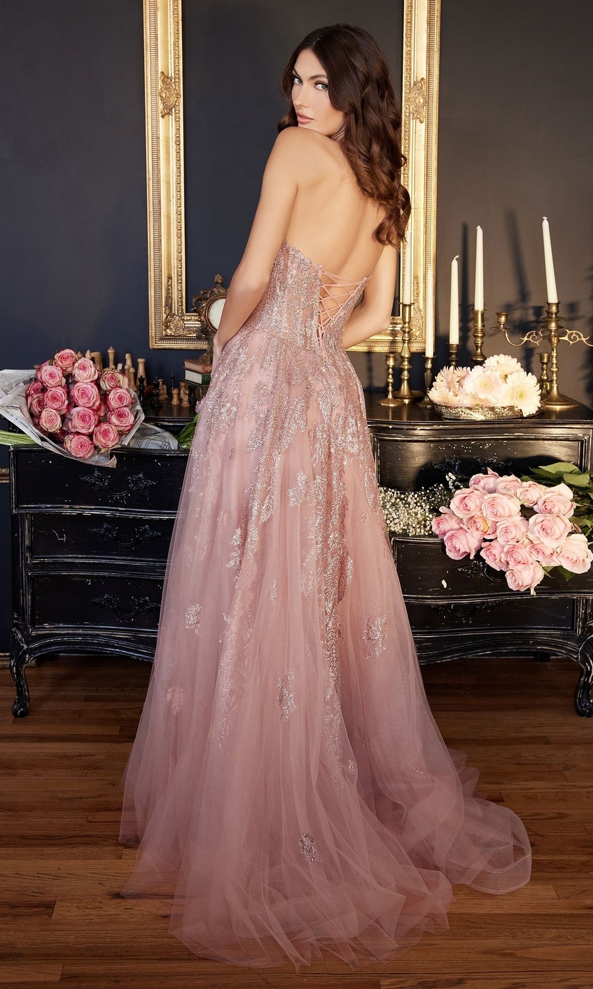 Ladivine Dress J852, Formal Evening Gown Ladivine Dress J852, Formal Evening Gown