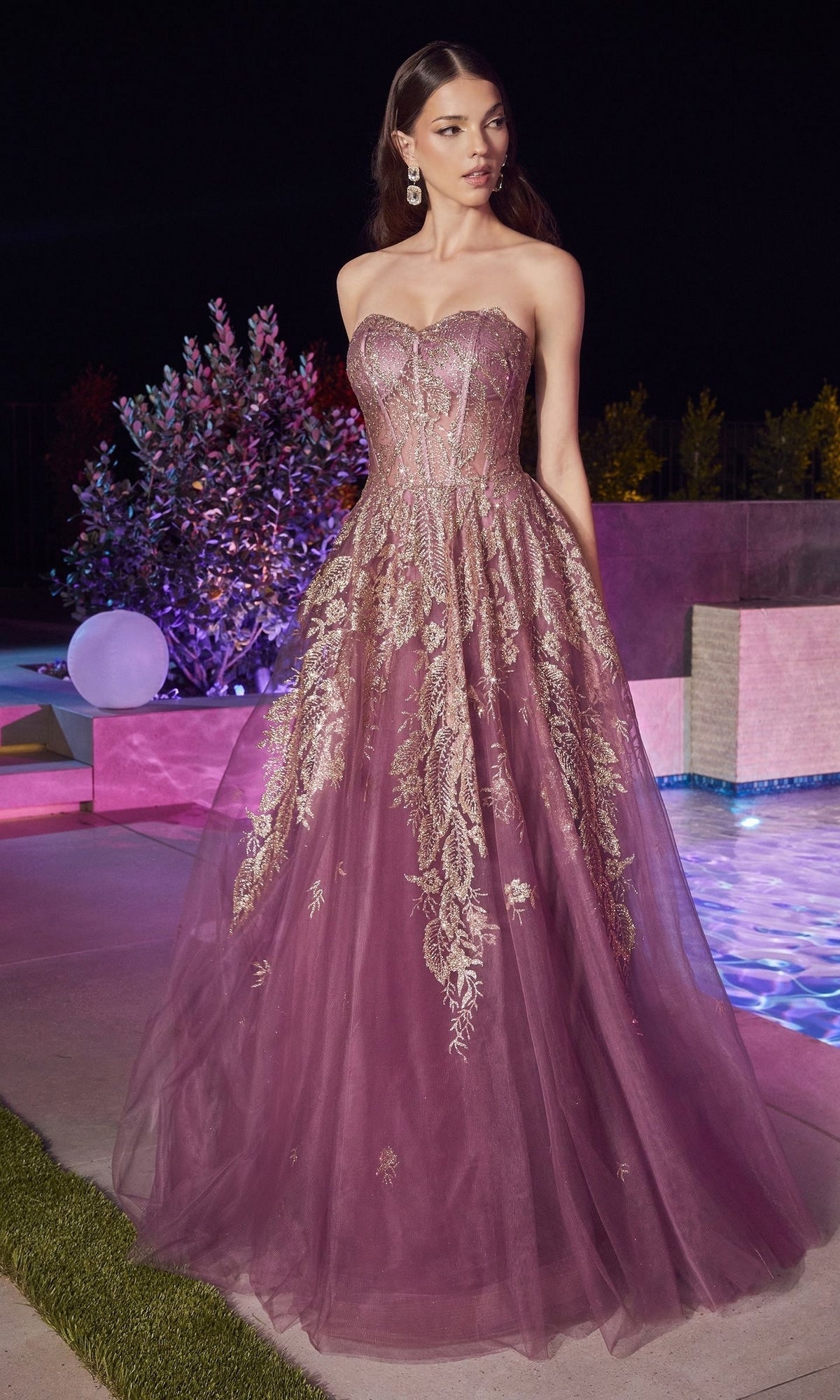 Ladivine Dress J852, Formal Evening Gown Ladivine Dress J852, Formal Evening Gown