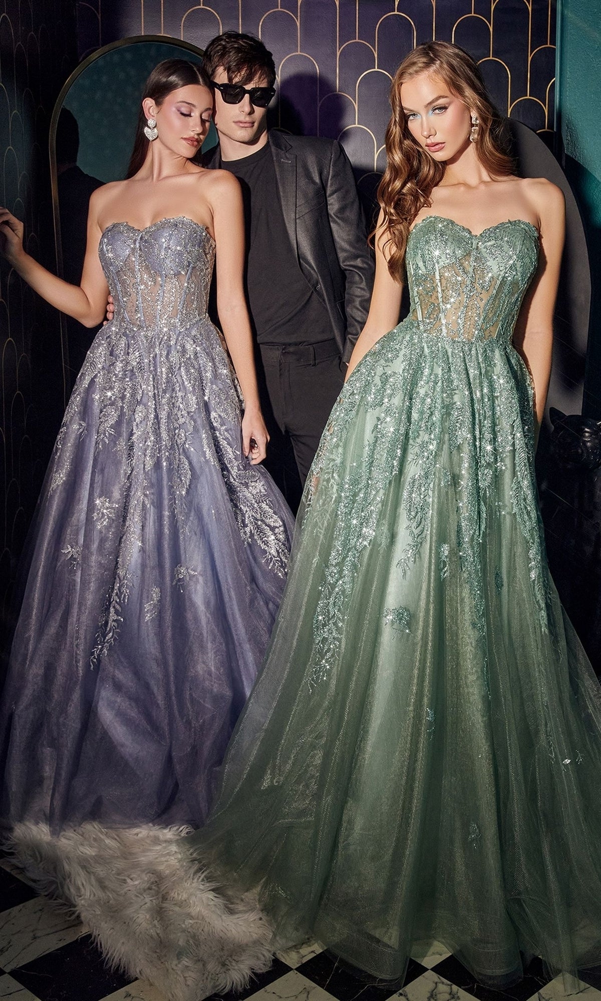 Ladivine Dress J852, Formal Evening Gown Ladivine Dress J852, Formal Evening Gown