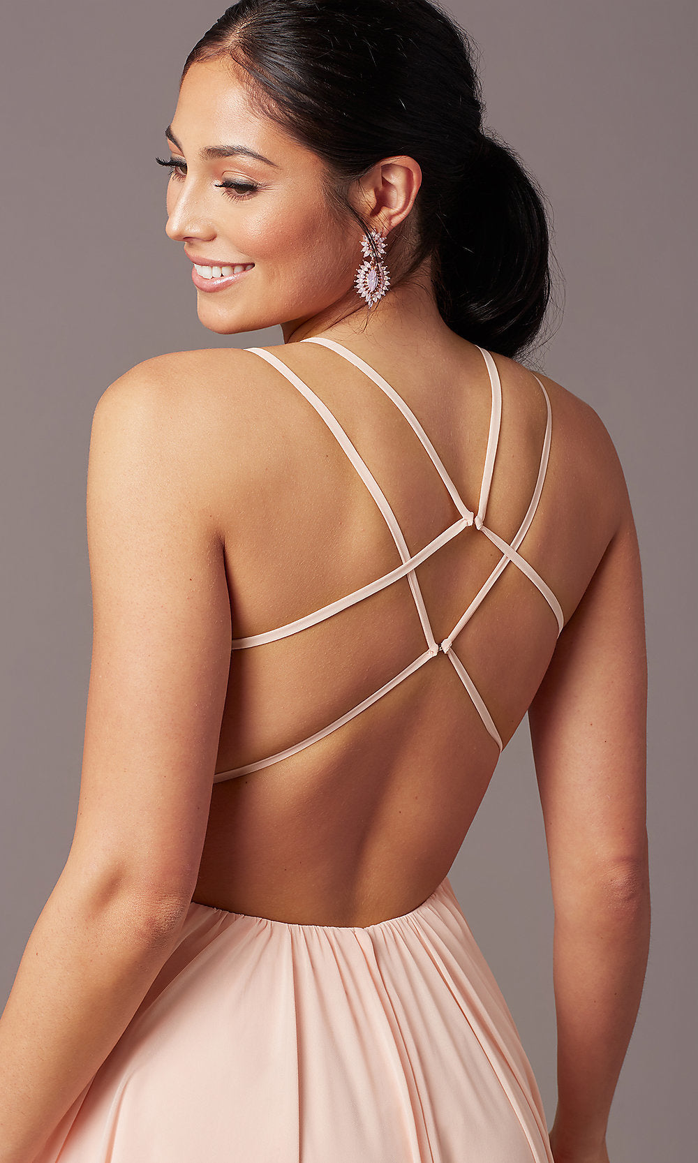  Backless Long Formal Prom Dress by PromGirl
