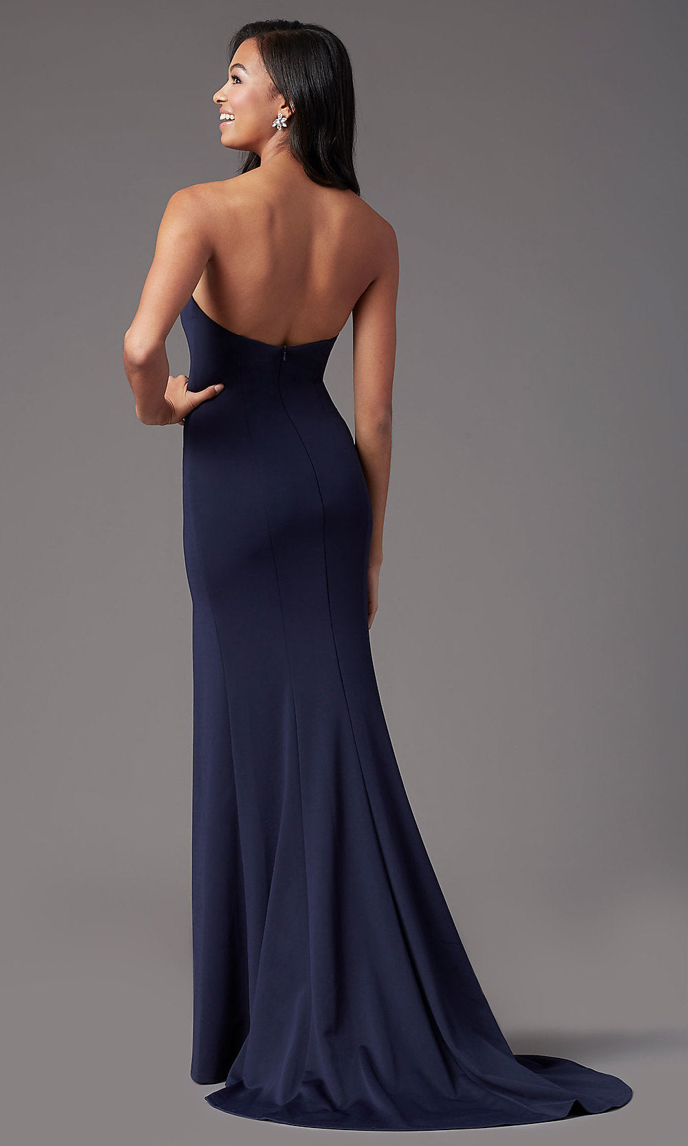  Long Sweetheart Strapless Prom Dress by PromGirl