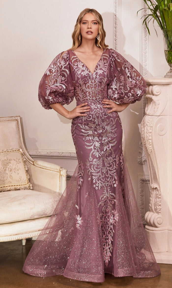 Violet Long Formal Dress OC009 by Ladivine