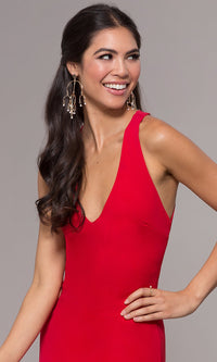  Mermaid-Style Long Prom Dress in Jersey Spandex